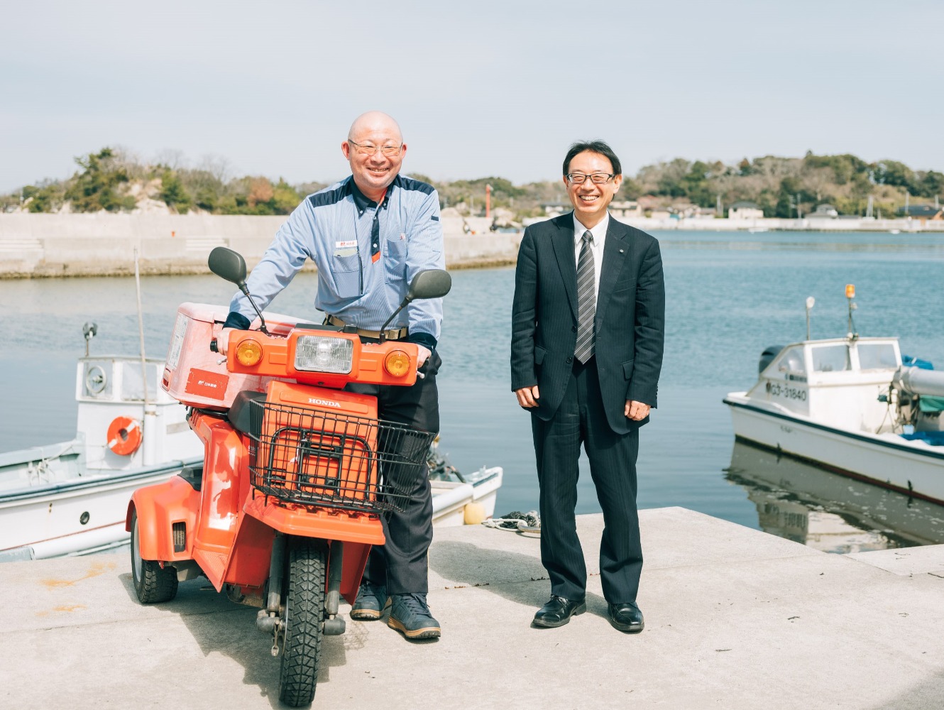 Vol.09 桂島と東京でつながる絆①「桂島」で働く人 - 日本郵便株式会社